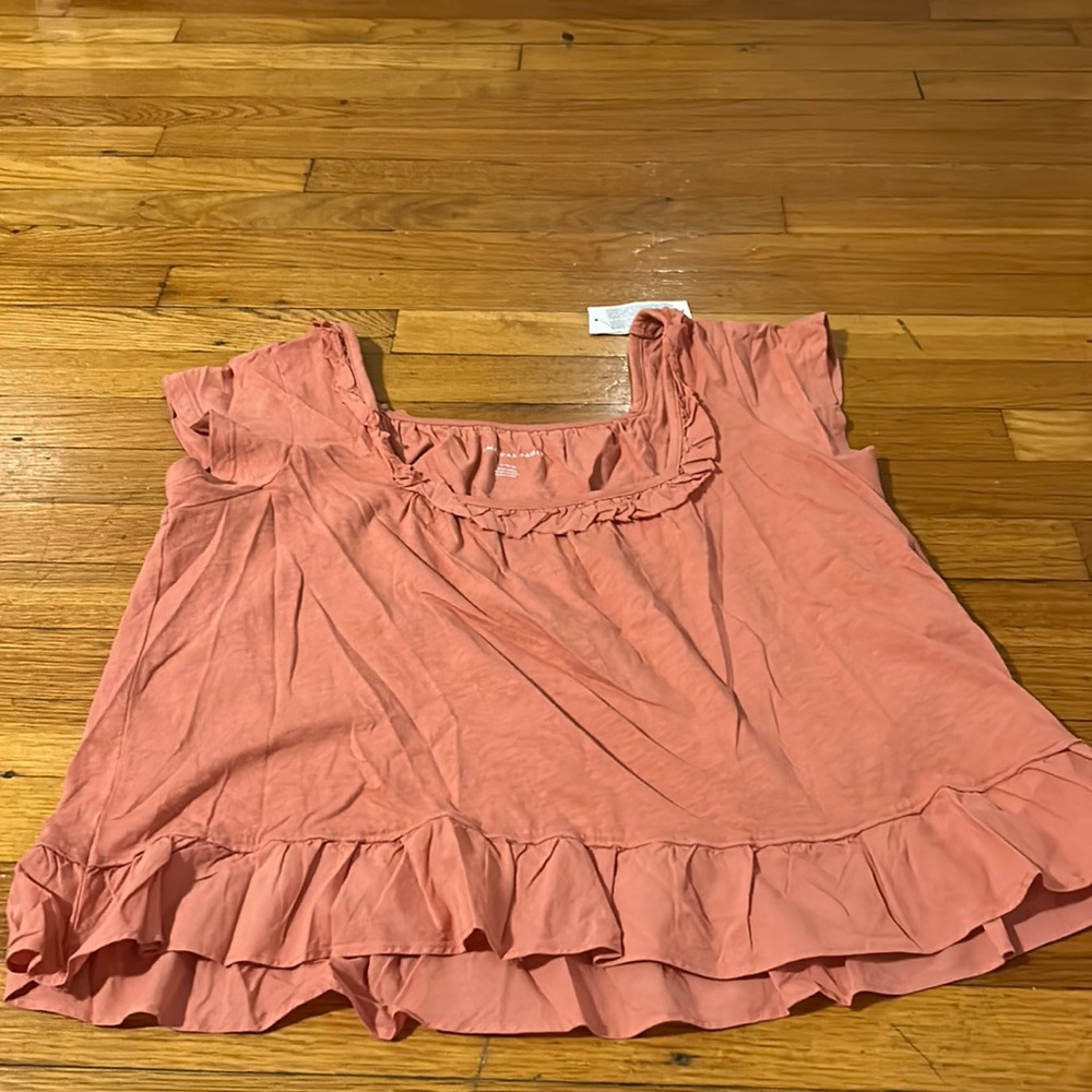 American Eagle Orange Tank Top